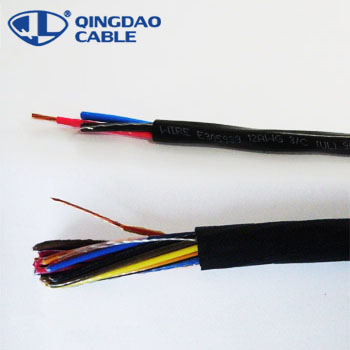 Elektromos vezeték nagykereskedelmi TC kábeltálca kábel Hálózati és vezérlő kábel PVC / Nylon Insulation Átlagos PVC burkolat 600V