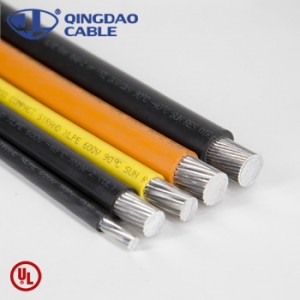 xhhw-2 cable soft drawn bare aluminum conductor xlpe cable moisture and heat resistant insulation 14AWG-2000kcmil 600V