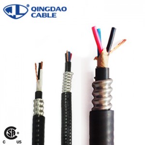 professional factory for Bare Copper Wire 99.99% -
 CSA Teck 90 600V Control Cable 14 – 10AWG Copper Conductor XLPE Insulated Singles Aluminum Interlocked Armor Inner and Outer PVC jackets &#...